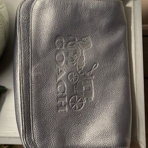 I have this gorgeous Coach pebble leather bag in 3 colors!